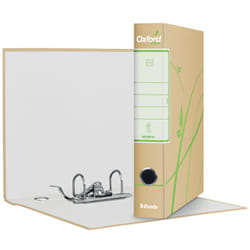 Esselte Registratori in cartone con custodia OXFORD GREEN con meccanismo N.1 - F.to Commerciale - Dorso 5