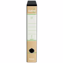 Esselte Registratori in cartone con custodia OXFORD GREEN con meccanismo N.1 - F.to Commerciale - Dorso 5 - Vista aggiuntiva 5