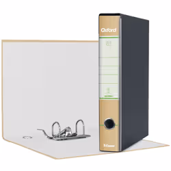 Esselte Registratori in cartone con custodia OXFORD GREEN con meccanismo N.1 - F.to Protocollo - Dorso 5 - Vista aggiuntiva 2