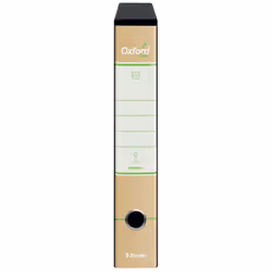 Esselte Registratori in cartone con custodia OXFORD GREEN con meccanismo N.1 - F.to Protocollo - Dorso 5 - Vista aggiuntiva 5