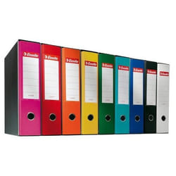 Esselte Registratori in plastica con custodia EUROFILE - F.to Commerciale - Dorso 8 cm