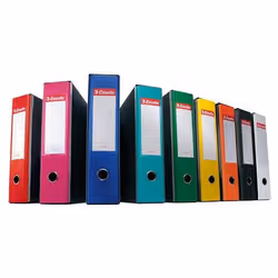 Esselte Registratori in plastica con custodia EUROFILE - F.to Protocollo - Dorso 8 cm - Vista aggiuntiva 2