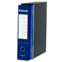 Esselte Registratori in cartone con custodia ESSENTIALS - F.to Protocollo - Dorso 8 cm