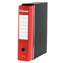 Esselte Registratori in cartone con custodia ESSENTIALS - F.to Protocollo - Dorso 8 cm