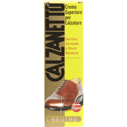 Crema lucida scarpe 'superiore' colore neutro