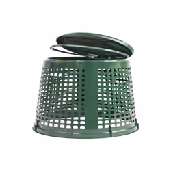 in plastica antiurto. Capacit 110 l Dimensioni cm 51x85h
