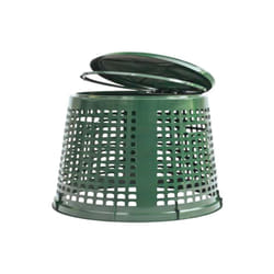 Mobil Plastic - Pattumiera trespolo lt.110 d.cm.51-38 h85 verde