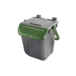 Pattumiera Ecology 25l 37x37xh41cm Verde/grigia