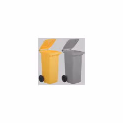 BIDONE RACCOLTA DIFFERENZIATA CARRELLATO 120LT C/COP MOBIL PLASTIC Pratico e robusto bidone carrellato a due ruote realizzato ...