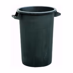 BIDONI IMMONDIZIA PLASTICA 50 L: DIA. 41 CM, H. 49 CM 75 L: DIA. 44 CM, H. 63 CM 100 L: DIA. 53 CM, H. 66 CM 120 L: DIA. 62 C ...