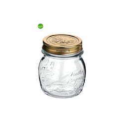 Barattolo Bormioli 4 stagioni vetro trasparente tappo alluminio 250 ml