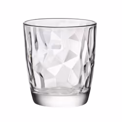 Bormioli Rocco Gr3 bich.diamond acqua, Trasparente, Vetro, 3 pz, Rotondo, 300 ml, 93 mm