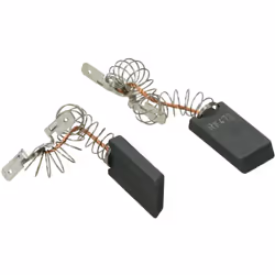 00215683 KIT COPPIA CARBONCINI MIELE (1689370, 2881580), WHIRLPOOL (481281729588, 481281729591) Dimensioni mm. 5X15X27 Faston ...