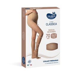 Sauber Collant 70 Denari Premaman per Comfort e Supporto in Gravidanza Taglia V
