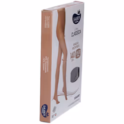 Sauber Collant 140 Denari Maglia Microrete Glace' 4 Linea Classica per Circolazione Taglie I-V