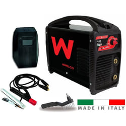 Saldatrice inverter mma ad elettrodo rivestito awelco plus 210 made in italy