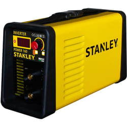 Saldatrice inverter 135ah mma con accessori e maschera stanley power 160
