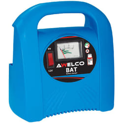 Awelco BAT 13 - Caricabatteria Auto 12V 50W per Batterie 10-40Ah