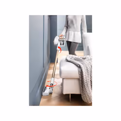 De’Longhi XLM416.WCG scopa elettrica Aspirapolvere a bastone Batteria Secco EPA Senza sacchetto 0,5 L 400 W Bianco - Vista aggiuntiva 4