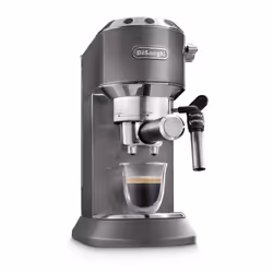 De’Longhi Dedica Style EC785.GY, Macchina per espresso, 1,1 L, Capsule caffè, Caffè macinato, 1300 W, Grigio