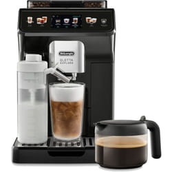 De'Longhi Eletta Explore ECAM452.57.G Macchina Caffè Automatica con Caraffa Montalatte Automatica, Tecnologia LatteCrema Hot&Cool, Schermo tft Touch