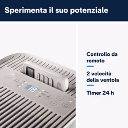 De’Longhi PAC ES72 Classic condizionatore portatile 65 dB 808 W Bianco - Vista aggiuntiva 4