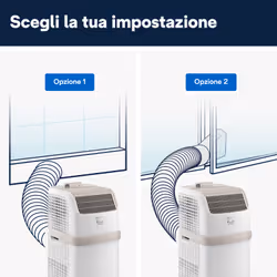 De’Longhi PAC ES72 Classic condizionatore portatile 65 dB 808 W Bianco - Vista aggiuntiva 5