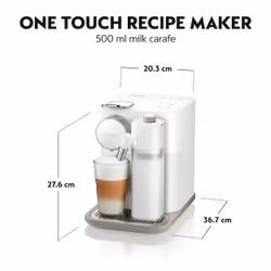 De’Longhi Lattissima One Gran Lattissima EN640.W Automatica/Manuale Macchina per caffè a capsule 1 L - Vista aggiuntiva 5