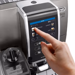 De’Longhi Dinamica Plus ECAM372.95.TB Macchina da caffè 2 in 1 automatica con macinacaffè 1,8 L 19 bar Titanio - Vista aggiuntiva 4