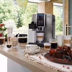 De’Longhi Dinamica Plus ECAM372.95.TB Macchina da caffè 2 in 1 automatica con macinacaffè 1,8 L 19 bar Titanio - Vista aggiuntiva 6