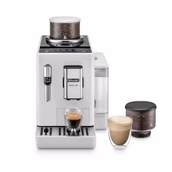 De’Longhi EXAM440.35.W, Macchina per espresso, 1,4 L, Chicchi di caffè, Caffè macinato, Macinatore integrato, 1450 W, Bianco