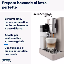De’Longhi Rivelia EXAM440.55.BG Macchina da caffè automatica Beige - Vista aggiuntiva 4
