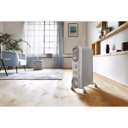 De’Longhi V550918T.WB Interno Bianco 1800 W Riscaldatore ambiente elettrico a olio - Vista aggiuntiva 6