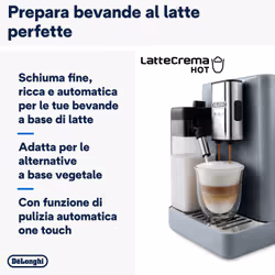 De’Longhi Rivelia EXAM440.55.G Macchina da caffè automatica Grey - Vista aggiuntiva 4