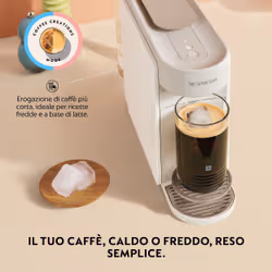 De’Longhi ENV200W+100CAPS Automatica Macchina per caffè a capsule 1,4 L - Vista aggiuntiva 5