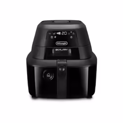 De’Longhi FH2184.BK, Friggitrice a basso contenuto di grassi, 1,5 kg, 6 persona(e), Singolo, Nero, Pulsanti