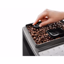 De’Longhi Magnifica S Smart Automatica/Manuale Macchina per caffè espresso semiautomatica con macinacaffè 15 bar Nero, Argento - Vista aggiuntiva 5