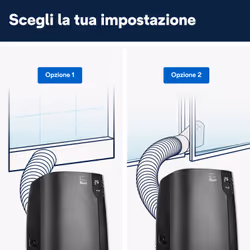 De’Longhi PAC EX120 SILENT condizionatore portatile 64 dB Nero - Vista aggiuntiva 5