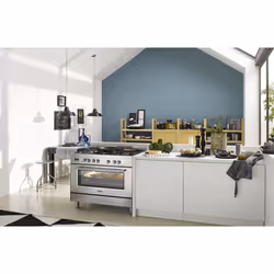 De’Longhi Linea PRO Cucina Elettrico Gas Crema, Acciaio inox - Vista aggiuntiva 4