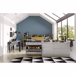 De’Longhi Linea PRO Cucina Elettrico Gas Crema, Acciaio inox - Vista aggiuntiva 7
