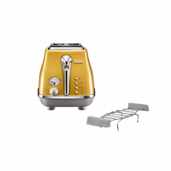 De’Longhi Icona Capitals 2 fetta/e 900 W Giallo