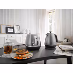 De’Longhi KBI2001.S bollitore elettrico 1,7 L 2000 W Argento - Vista aggiuntiva 4