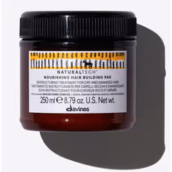 Davines Noursing Hair Building Pak 250ml, 250 ml, Unisex, Capelli rovinati, Nutriente, Shine, Setificante, Vasetto, Water, ce ...