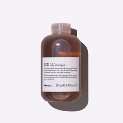 Davines Solu Shampoo, 75 ml, Shampoo, Donna, Per tutti i tipi di capelli, Purificante, Shine, Setificante, Bottiglia