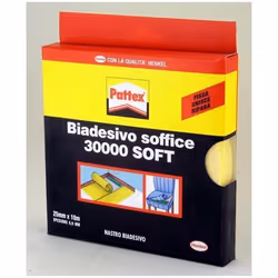 Pattex Biadesivo Soffice Soft 25mm x 10m, 10 m, 25 mm
