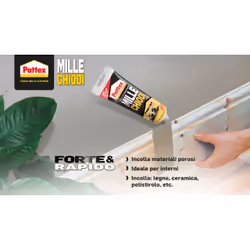 Pattex Millechiodi Forte&Rapido 250g - Vista aggiuntiva 4