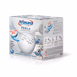 Ariasana Power Tab Kit Micro PERLA 300g, Assorbitore (ricarica), Cristalli, Assorbiumidità e odori, Bagno, Cucina, 10 m², 30 ...