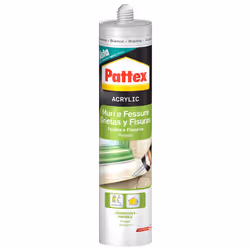 Pattex Muri e Fessure Grigio 290ml, 290 ml, Sigillante in acrilico, Adatto per uso interno, Grigio