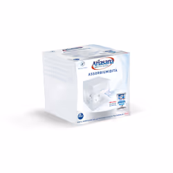 Ariasana Kit Mini Inodore 450g, Assorbitore (ricarica), Compressa, Deumidificatore, Bianco, Cantina, Bagno, Camera da letto, ...