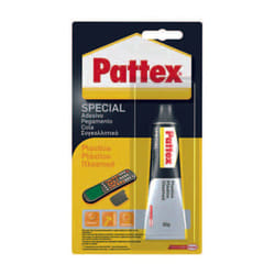 Pattex - adesivo special plastica trasparente - gr.30